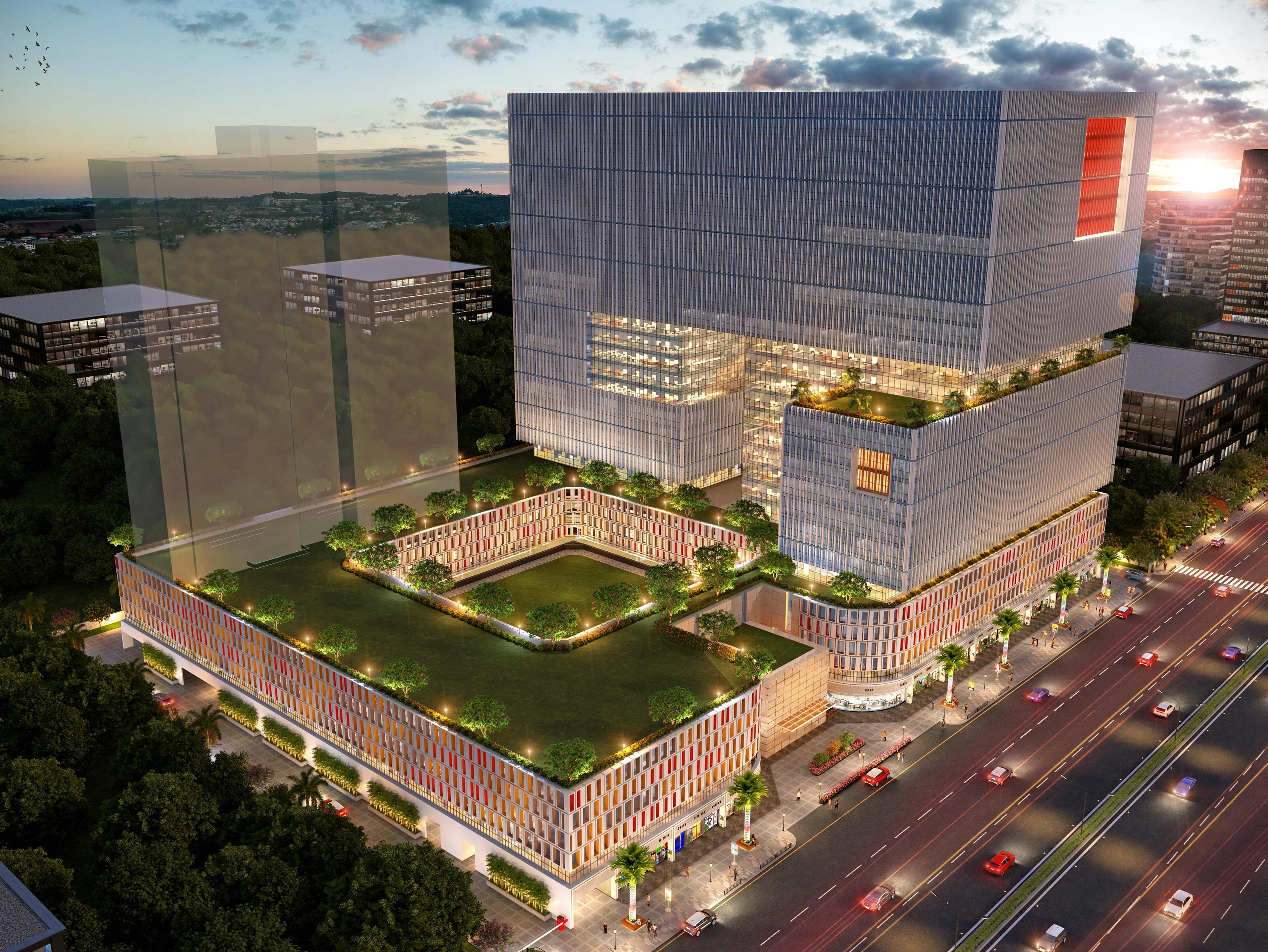 Greenscape Cyber Square – office spaces